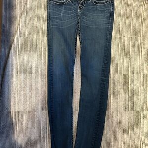 BKE Women's Indigo Skinny Jeans